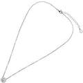 Collana donna Ottaviani con zircone bianco