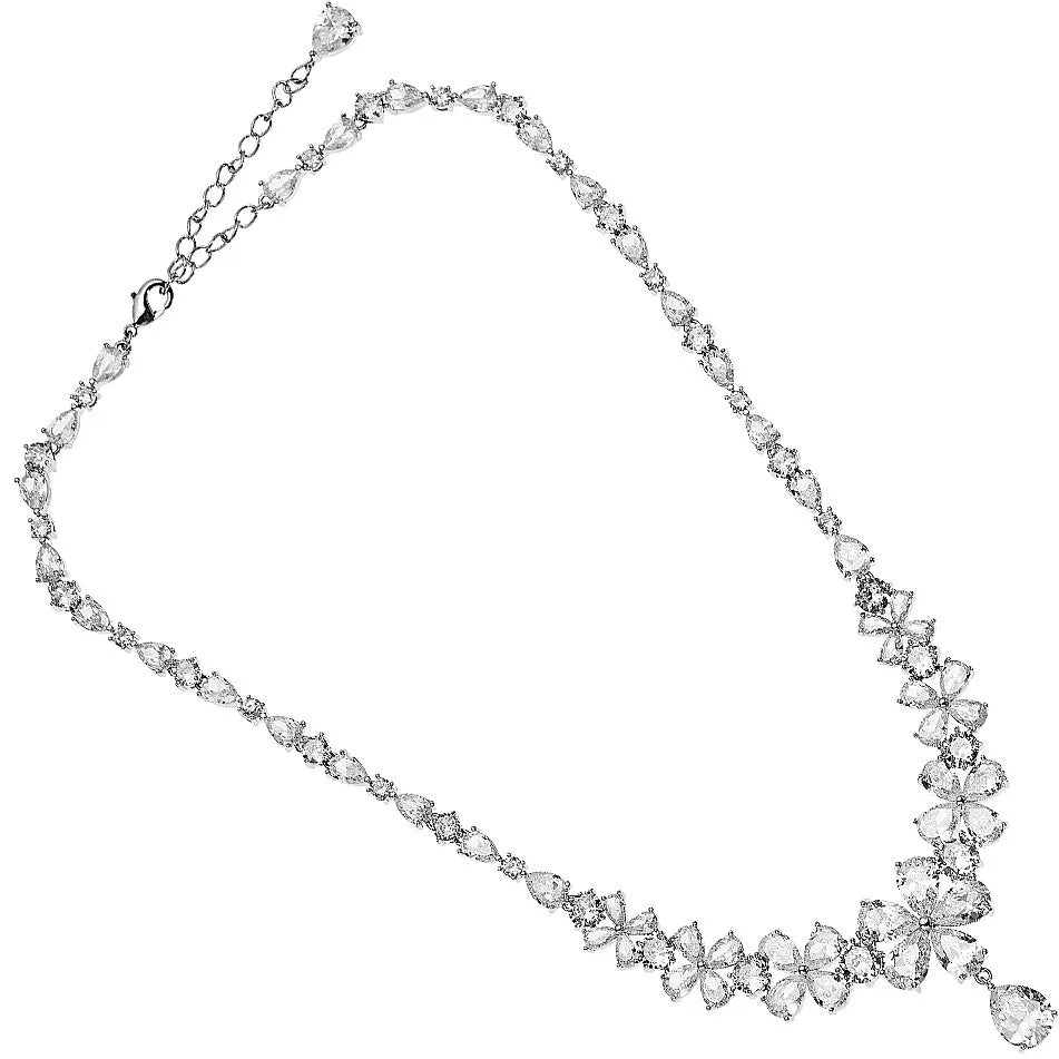Collana donna Ottaviani con zirconi bianchi Elegance
