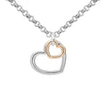 Collana donna Stroili con Cuore Lady bicolore bianco / rosa 1672694