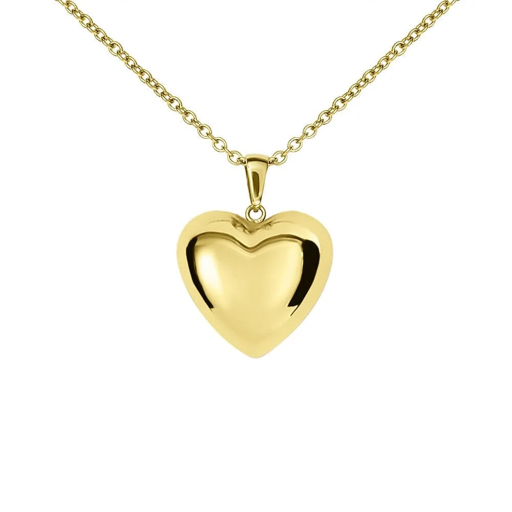 Collana donna Stroili in acciaio dorato con cuore pendente