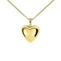 Collana donna Stroili in acciaio dorato con cuore pendente