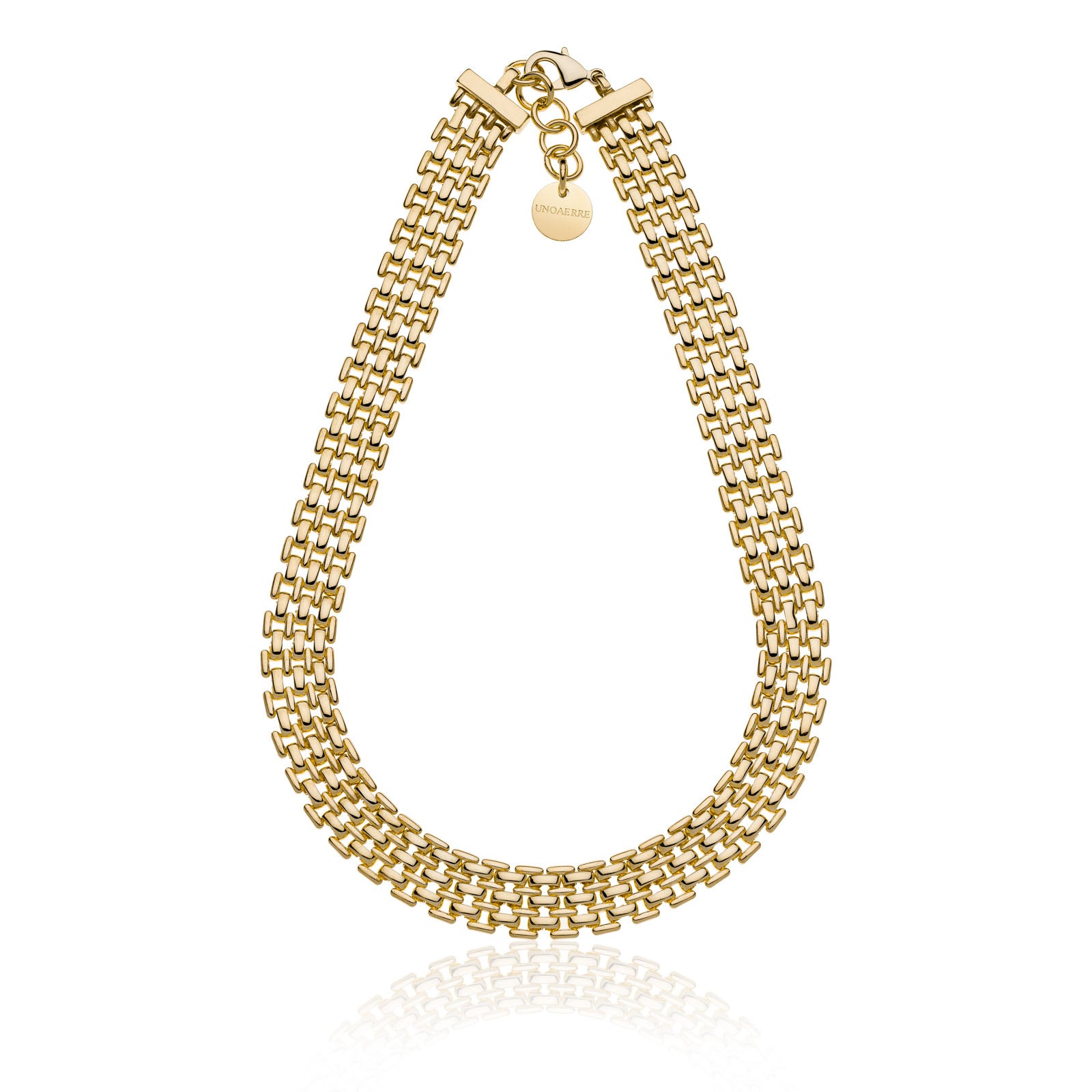 Collana donna Unoaerre Panther dorata 2206