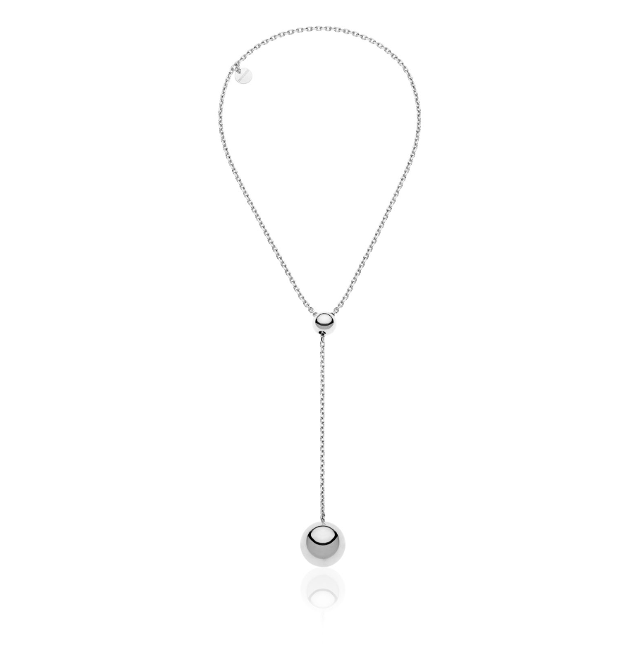 Collana donna Unoaerre argentata con sfera 2336