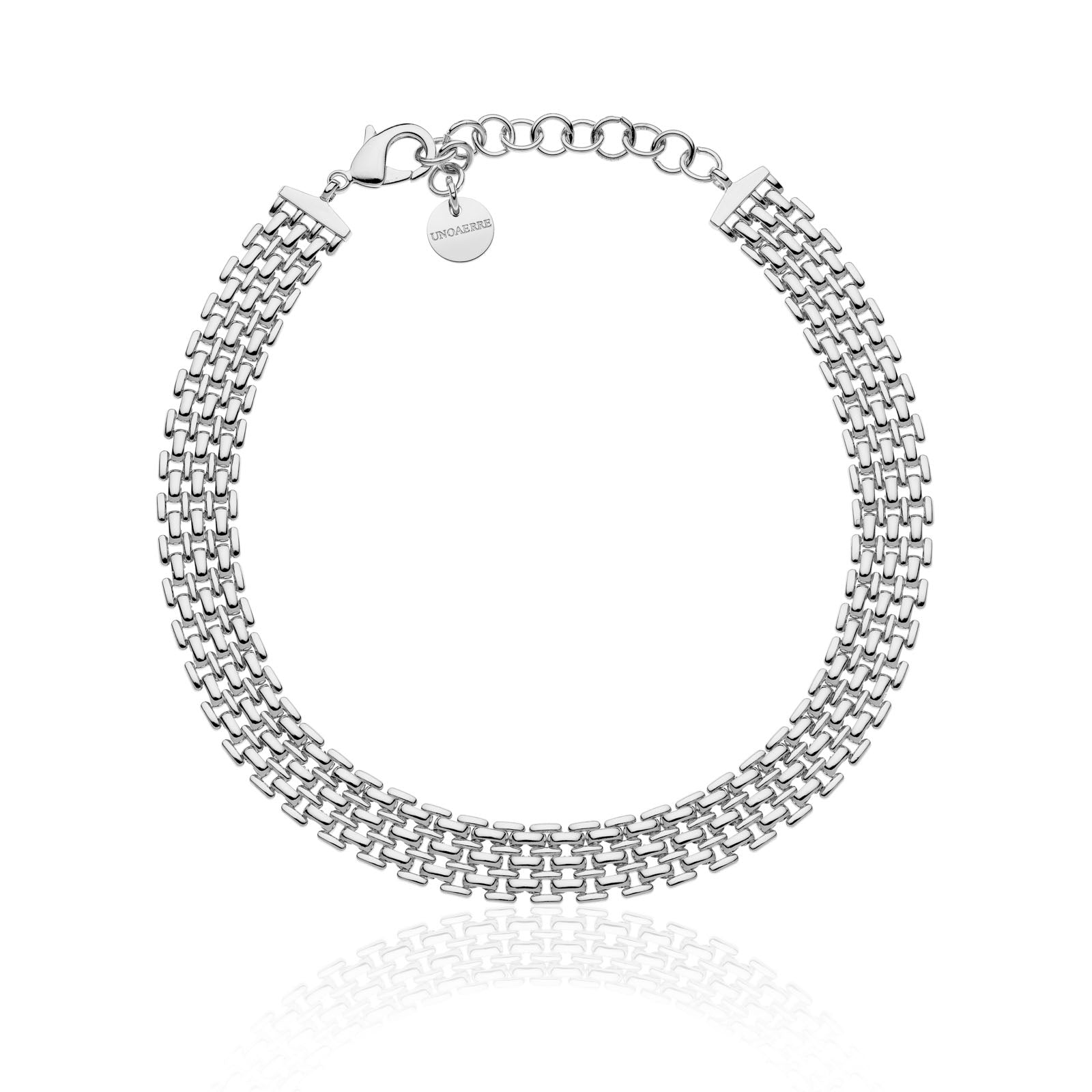 Collana donna Unoaerre catena Panther argentata 2322