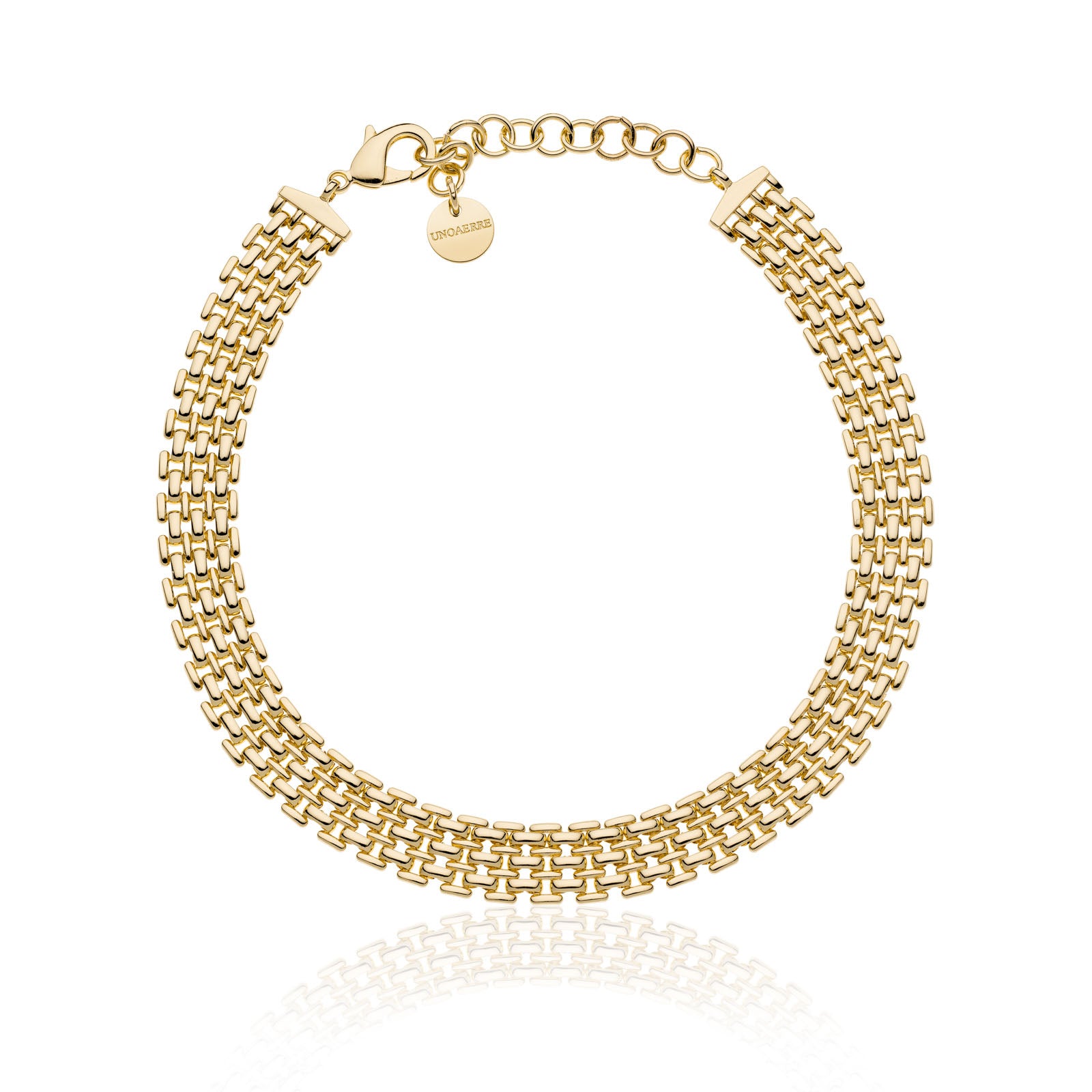 Collana donna Unoaerre catena Panther dorata 2321