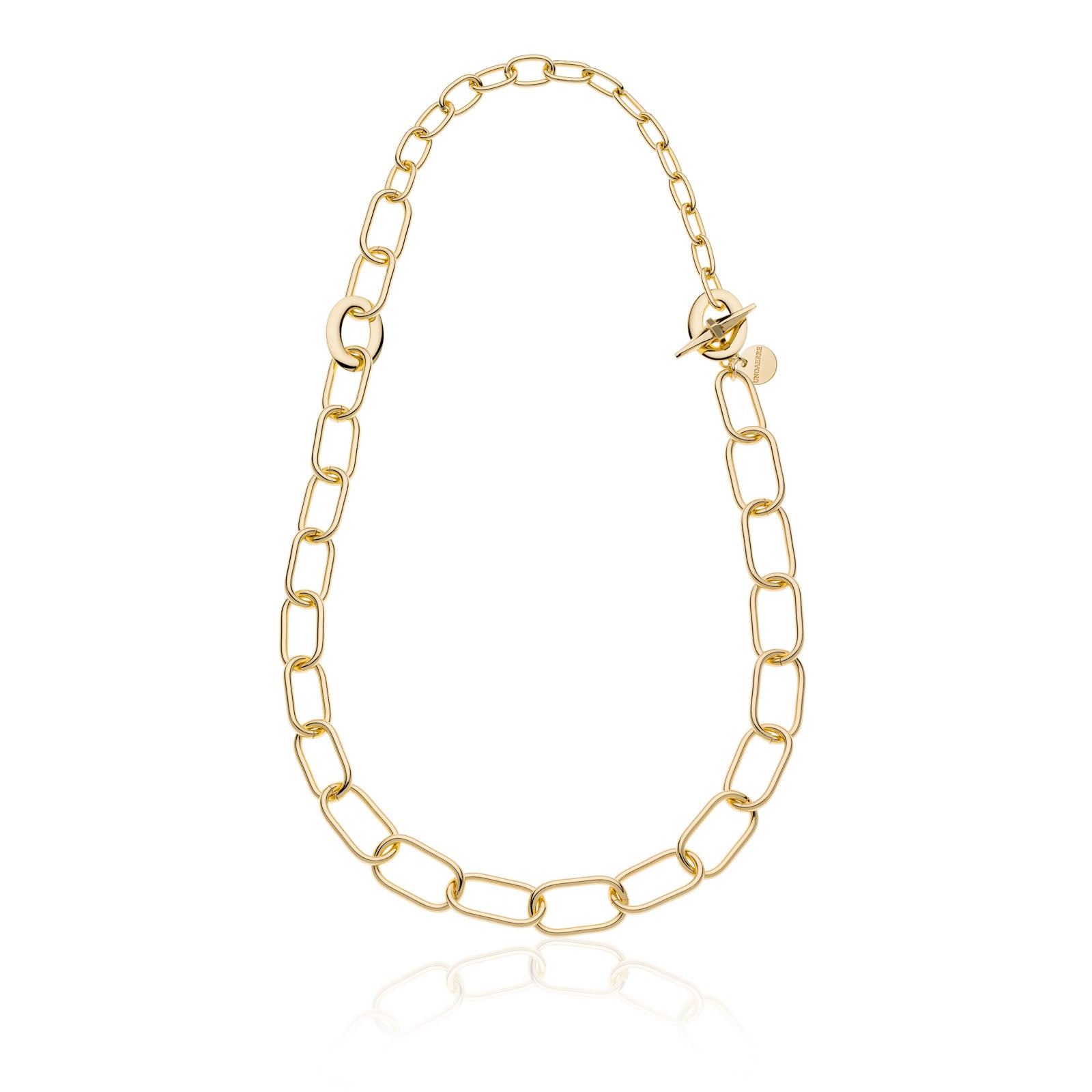 Collana donna Unoaerre chanel con maglie ovali 2364