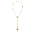 Collana donna Unoaerre dorata con sfera 2333