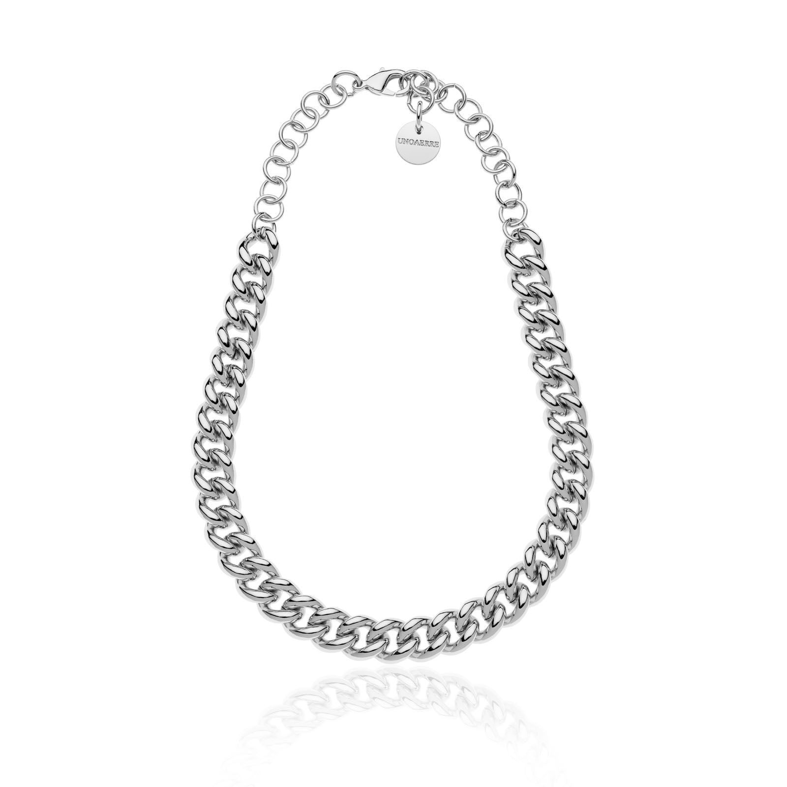 Collana donna Unoaerre groumette argentata 2324
