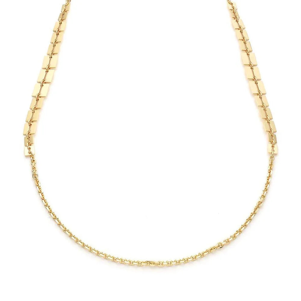 Collana donna Unoaerre in bronzo dorato collezione Lux 2614