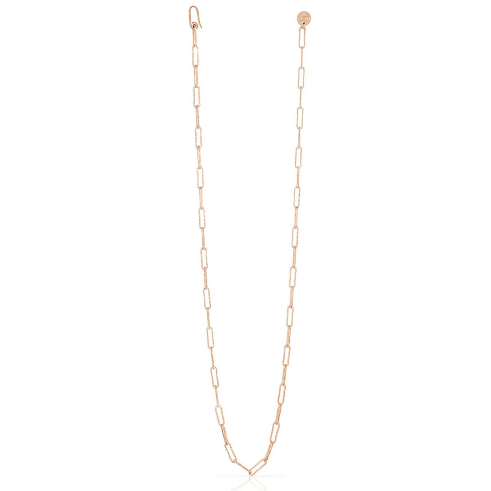 Collana donna Unoaerre in bronzo rosè 1645