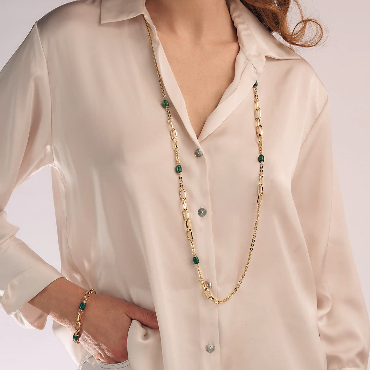 Collana donna Unoaerre lunga Essenza 2198