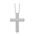 Collana donna Yukiko cielo venezia con croce oro e diamanti cld4420y