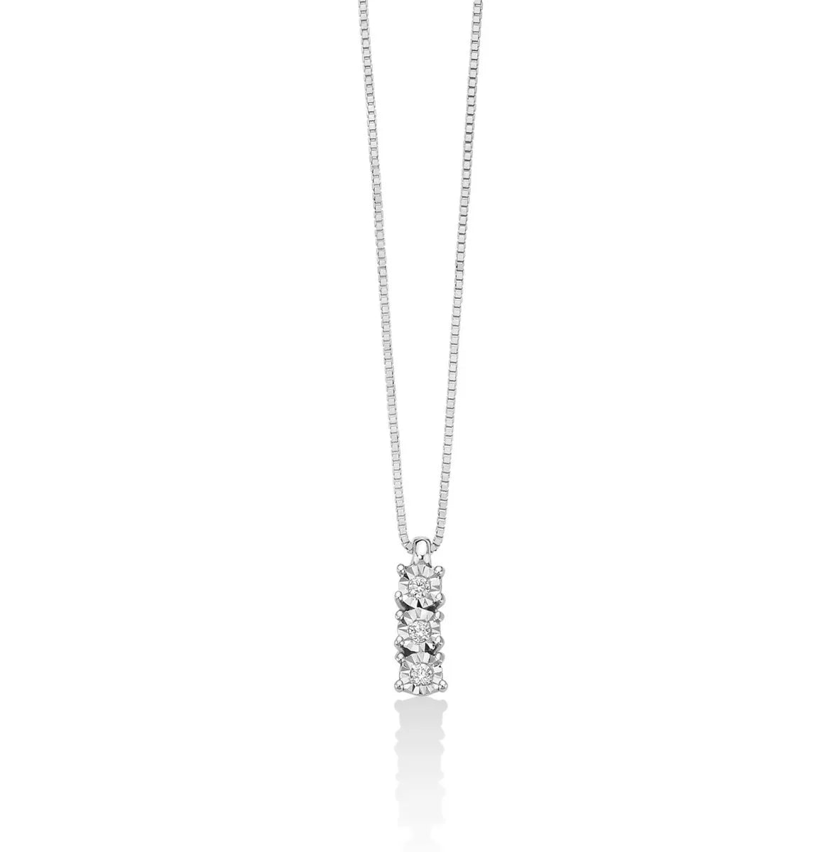 Collana donna Yukiko in oro e Diamanti Riflessi CLD4137Y