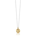 Collana donna chiama angeli gioielli Luca Barra con cuore ck1931