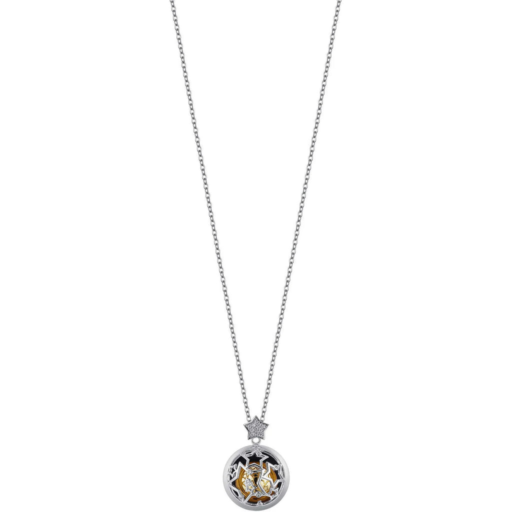 Collana donna chiama angeli gioielli Luca Barra con stelle ck1752