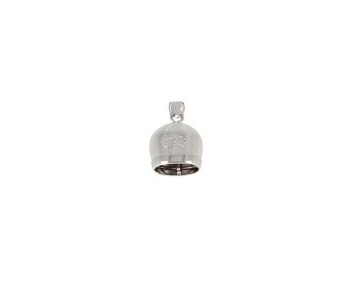 Collana donna con ciondolo con campanella della fortuna argento (misura piccola) Ciondolo in argento 925