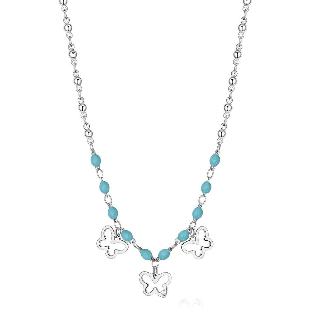 Collana donna con farfalle gioielli Sagapò Vibes svb19