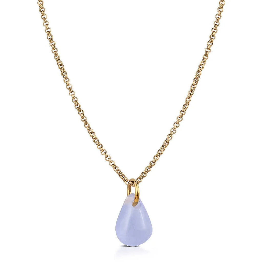 Collana donna con pendente pietra blu Ops Object opscl-966