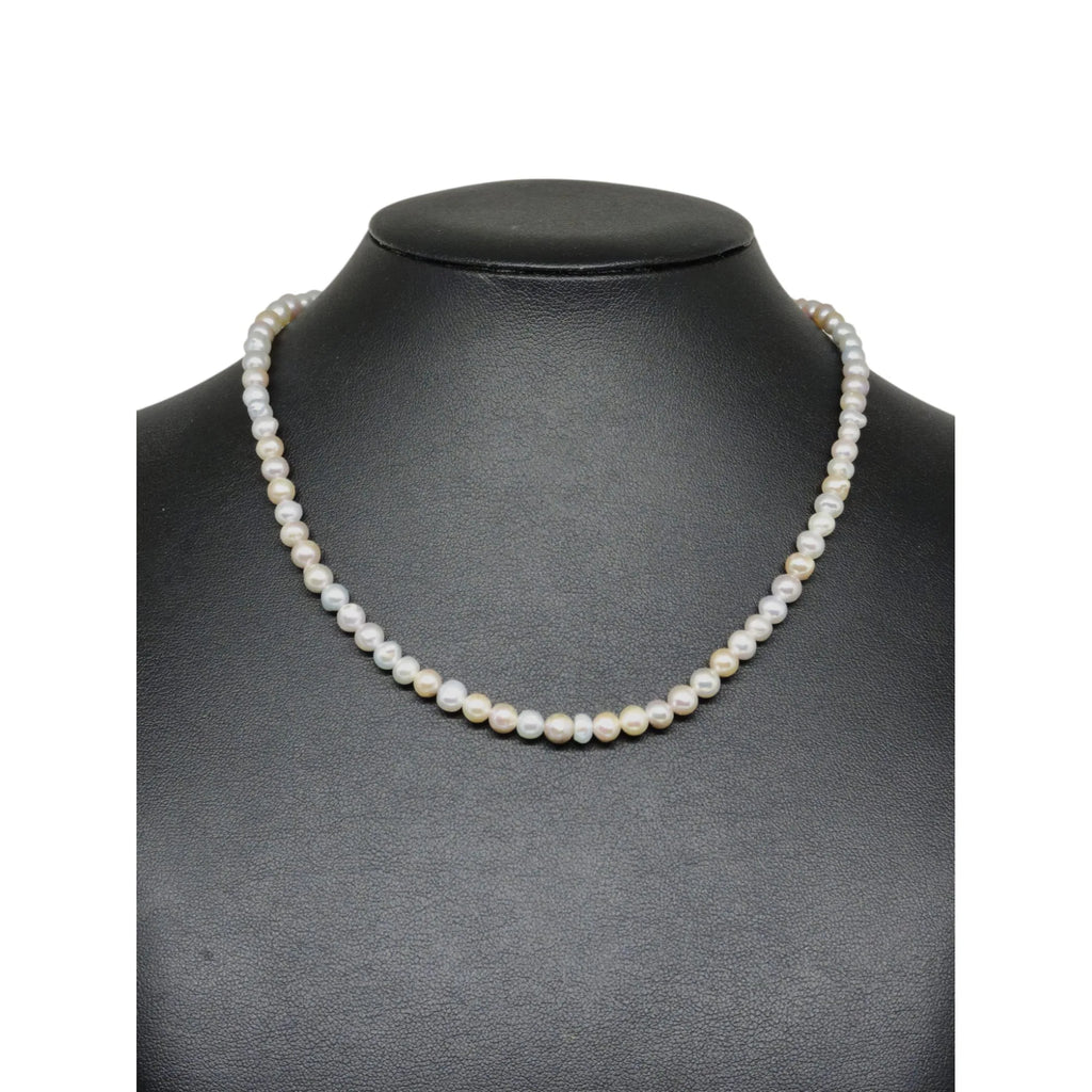 Collana donna con perle naturali terra e mare oro 750
