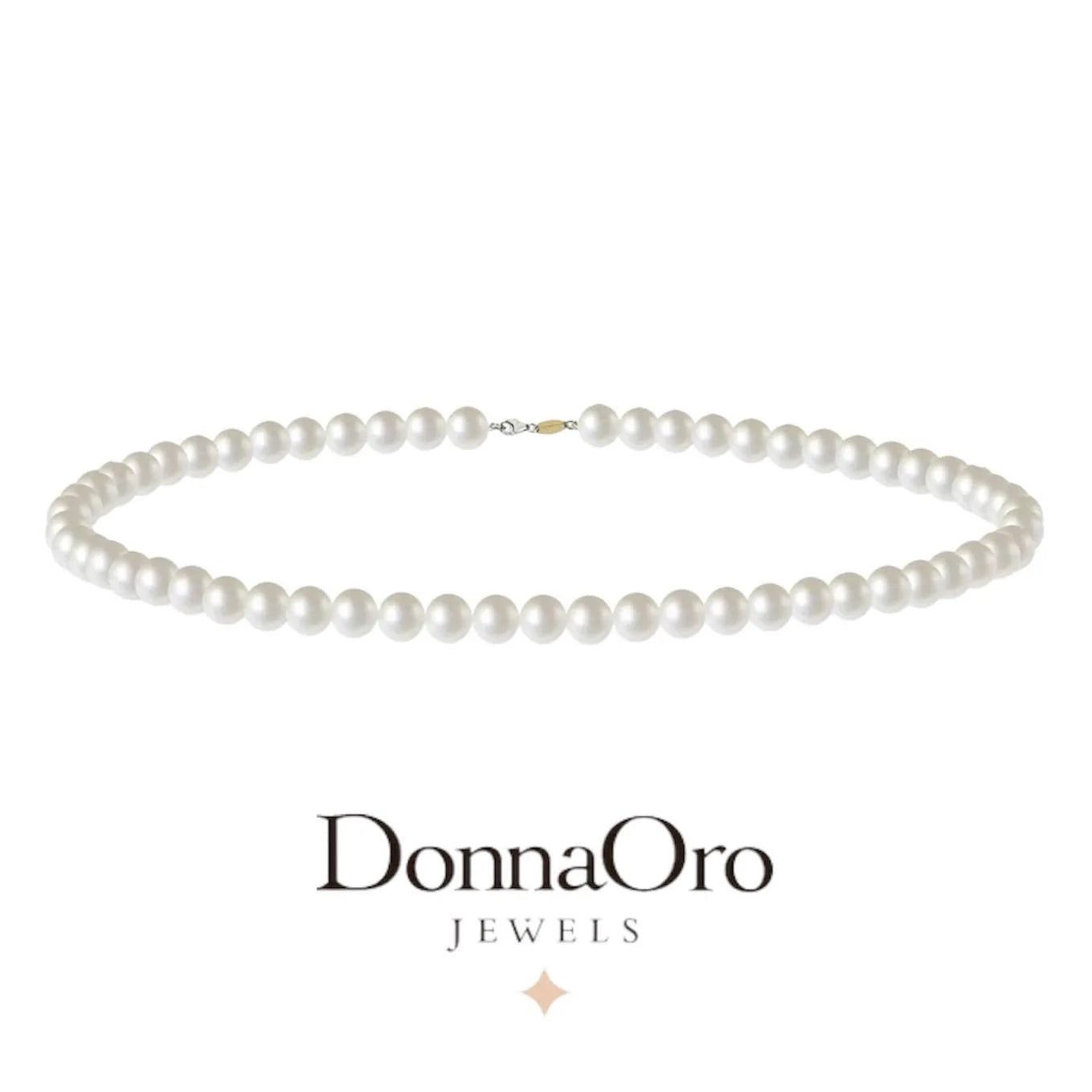 Collana donna di perle naturali Donnaoro
