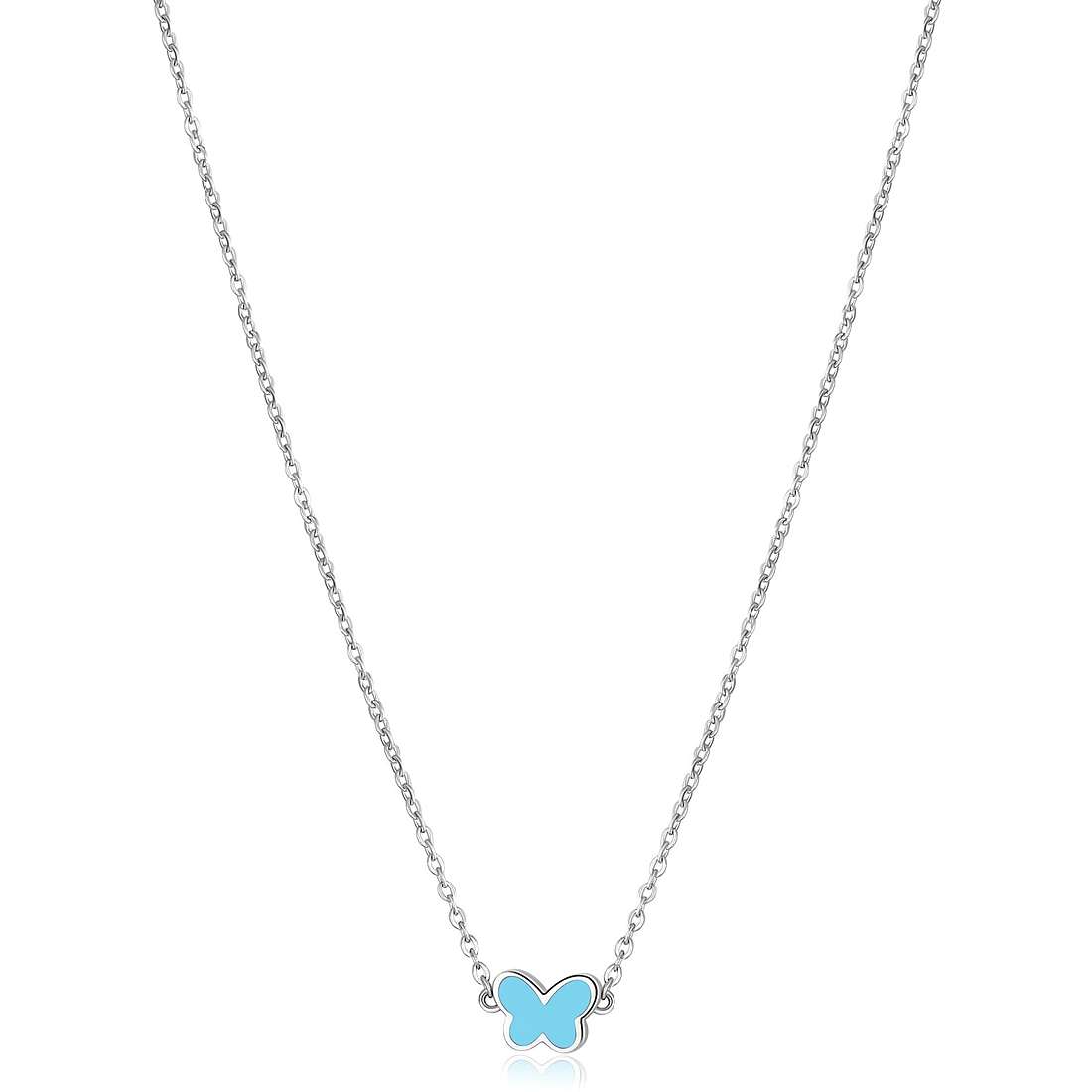 Collana donna farfalla gioielli Sagapò Click sck209