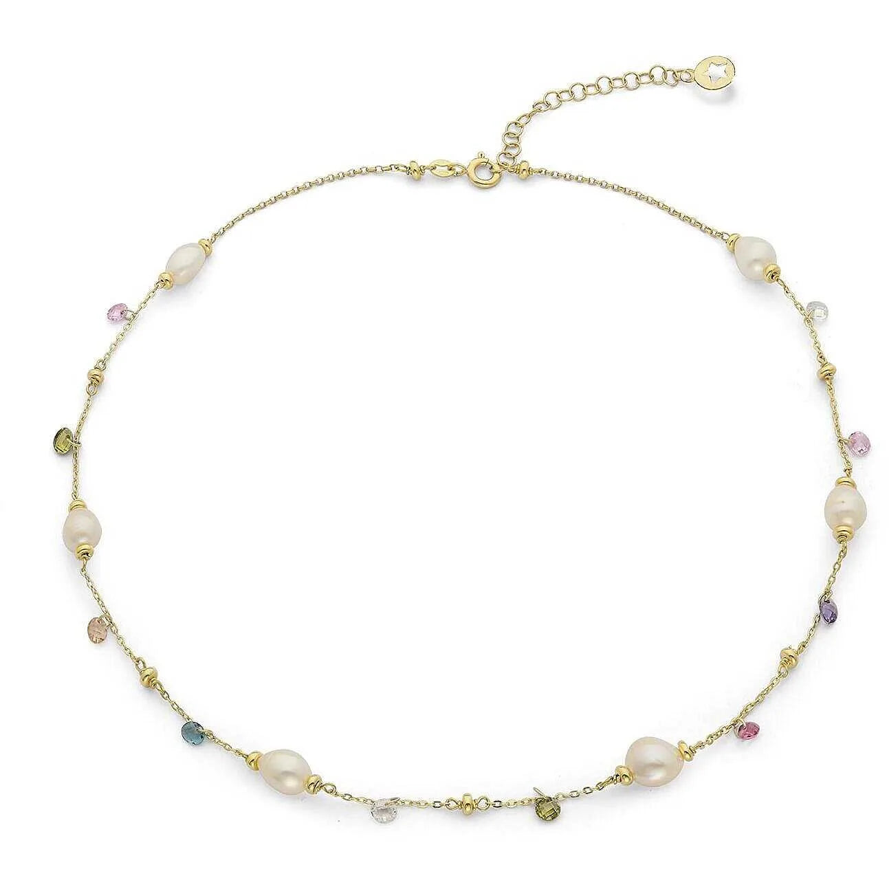 Collana donna gioielli Comete con perle GLA 276