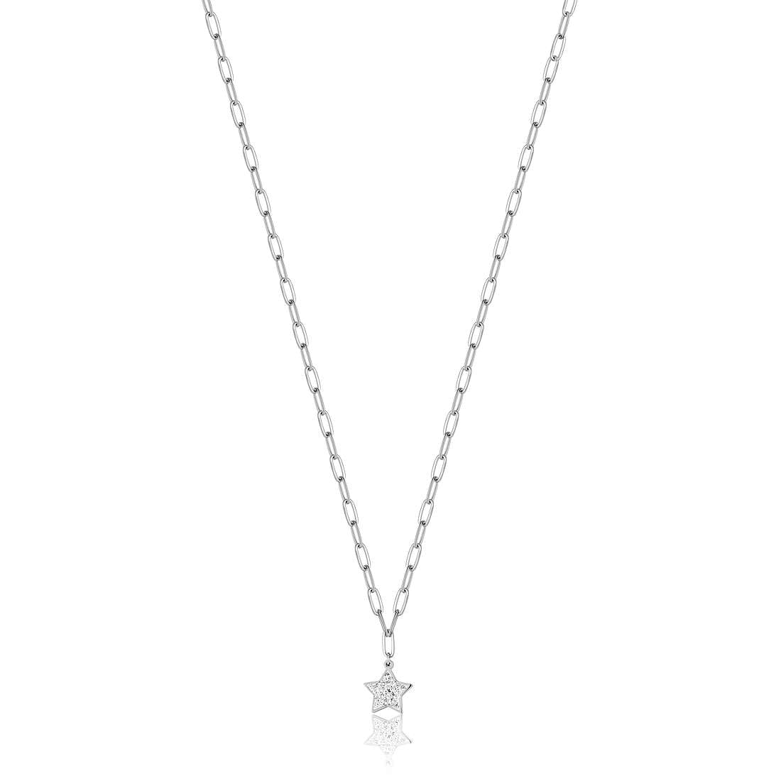 Collana donna gioielli Luca Barra stella ck1625