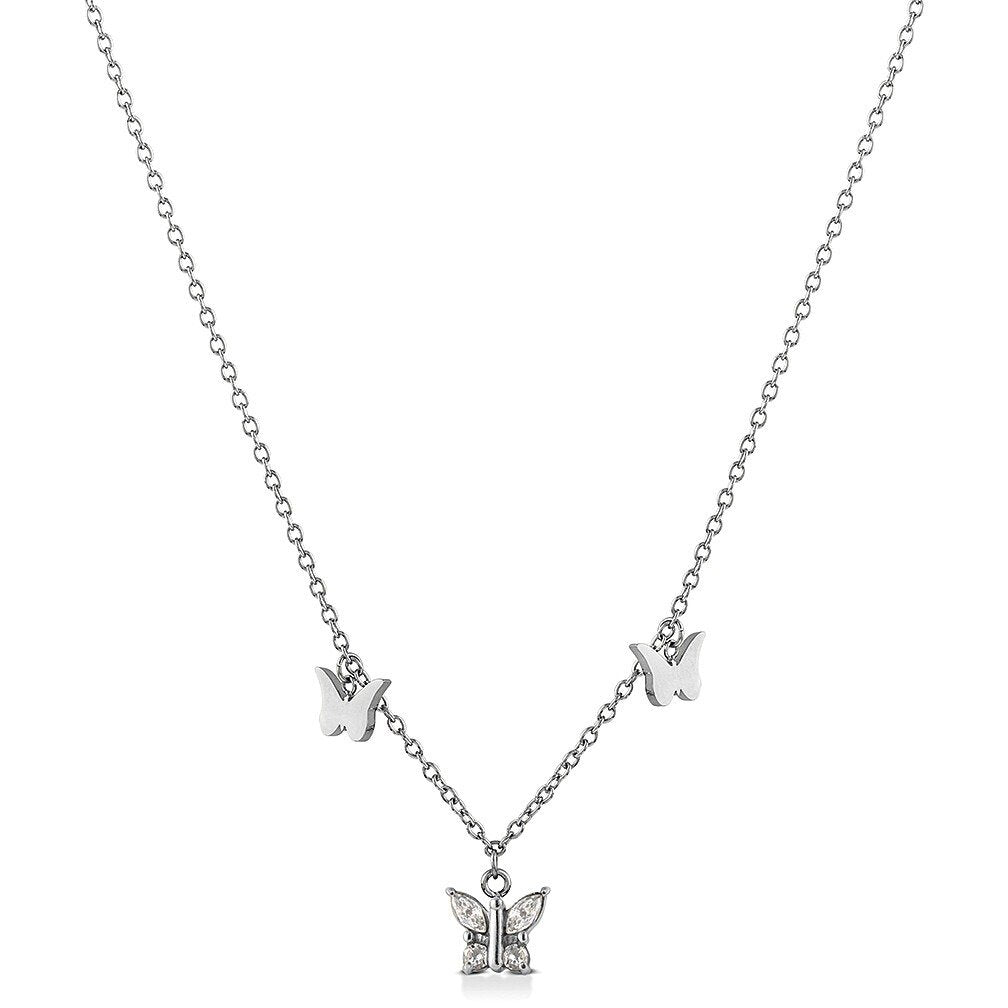 Collana donna gioielli Ops Objects Butterfly opscl-870 con farfalla