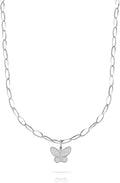Collana donna gioielli Ops Objects Glitter opscl-835 pendente farfalla