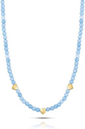 Collana donna gioielli Ops Objects Love Spheres opscl-856 con cuori dorati