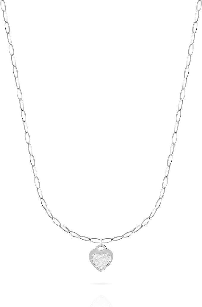 Collana donna gioielli Ops Objects OPSCL-775 con pendente cuore glitter