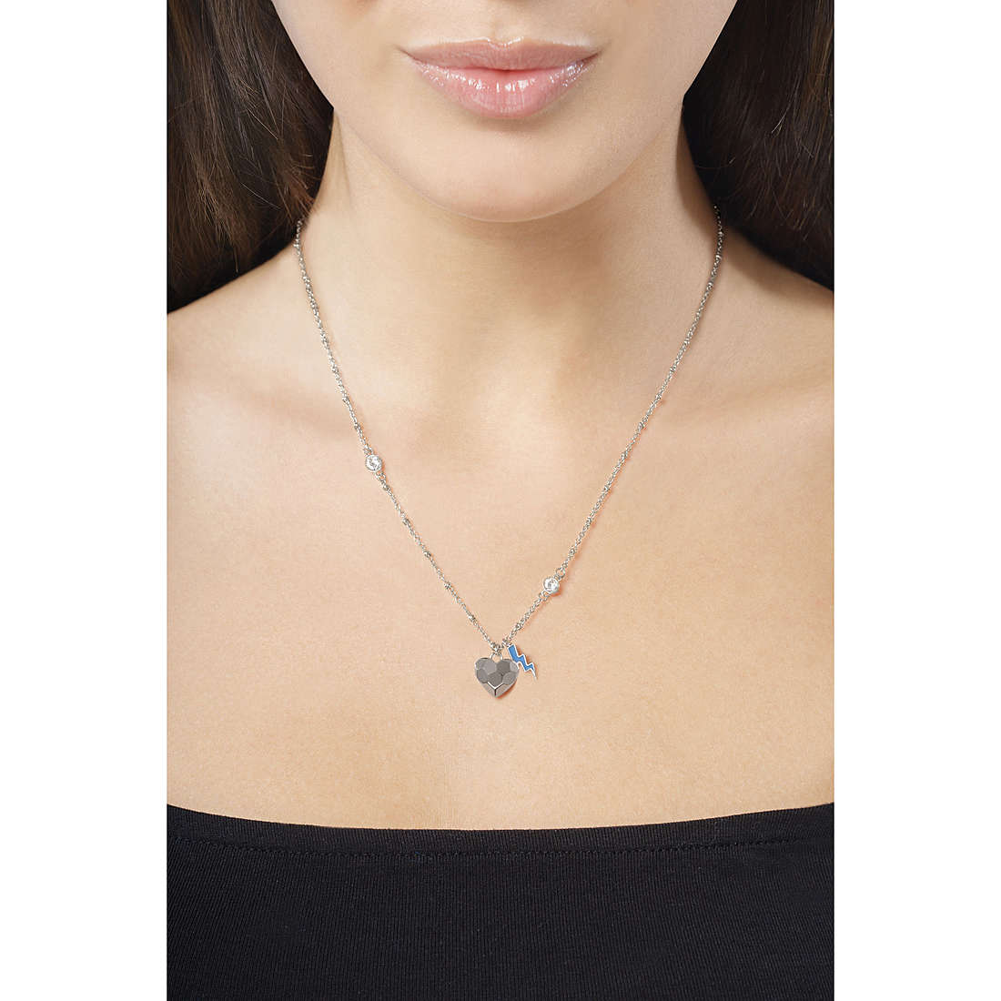 Damenhalskette Schmuck Ops Objects rockmantic Blitz OPSCL-612