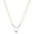 Collana donna gioielli Sagapò Aurora quadrifoglio sar03