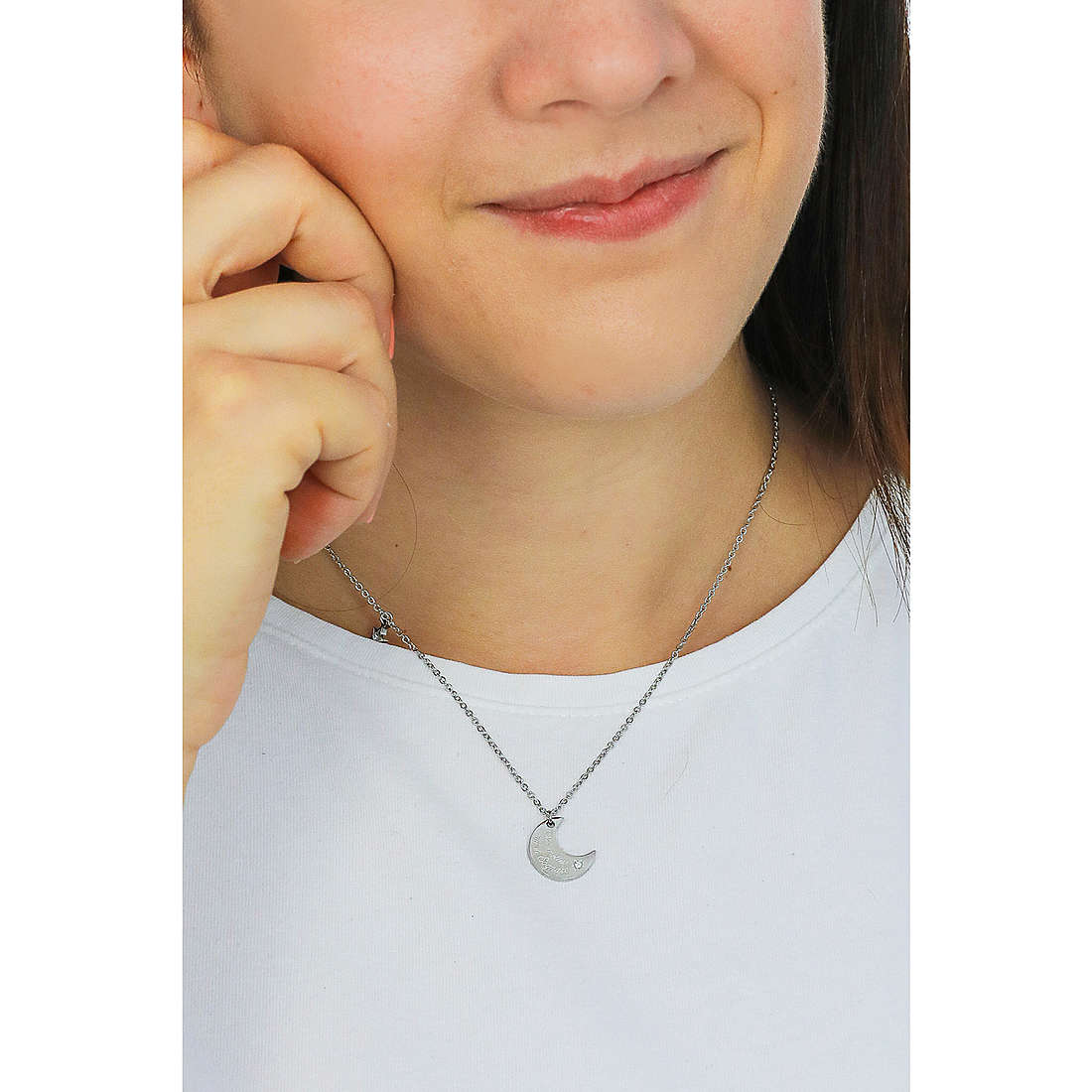 Halskette Damen Sagapò Schmuck Be My Always sbm65 Luna