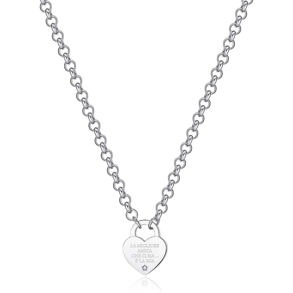 Collana donna gioielli Sagapò Be My Always sbm76  migliore amica