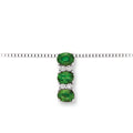 Collana donna girocollo trilogy in oro e diamanti con smeraldi collezione luce 149 linea iride trilogy – DonnaOro dhpe9618.004