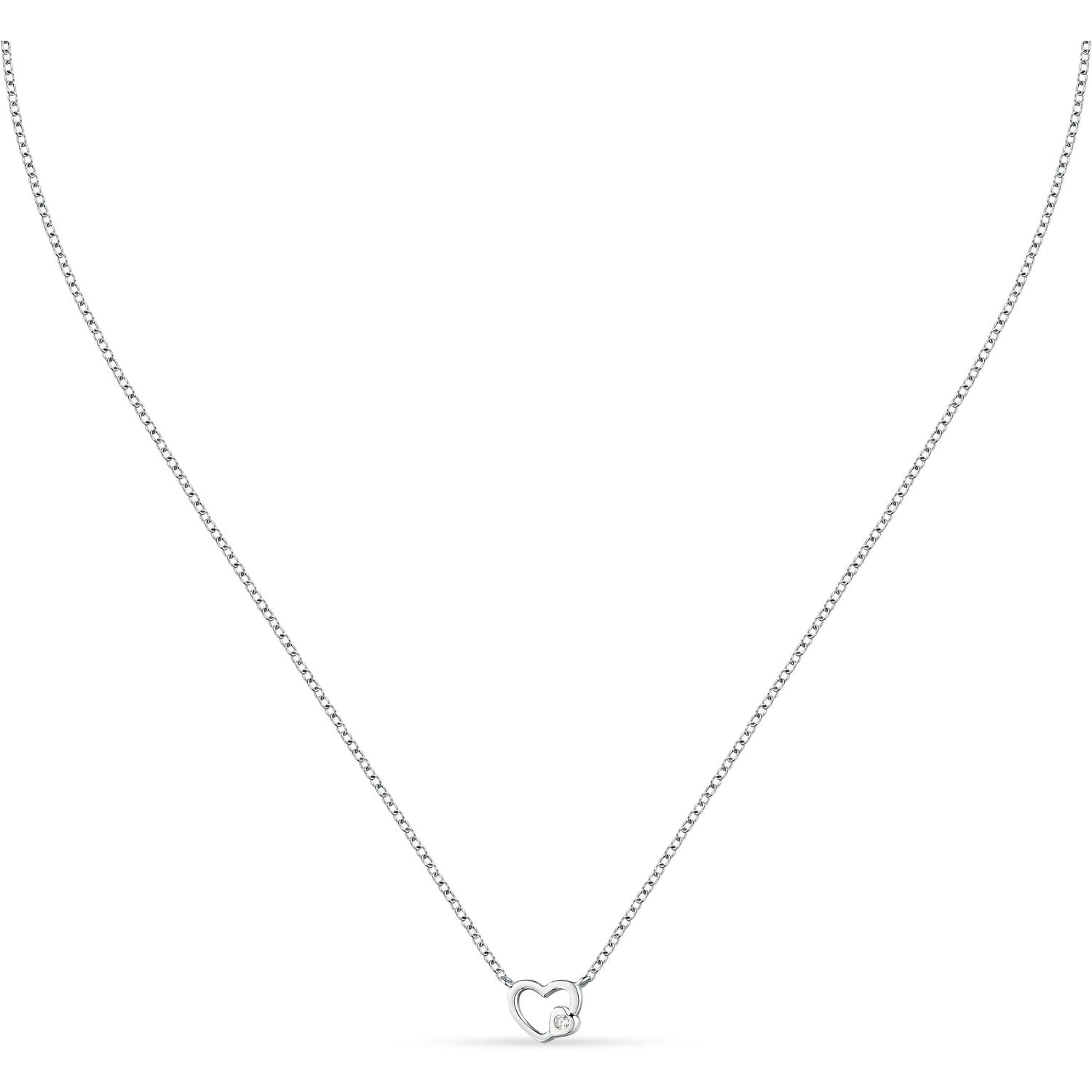 Collana donna in argento La petite story con ciondolo cuore lps10awv02