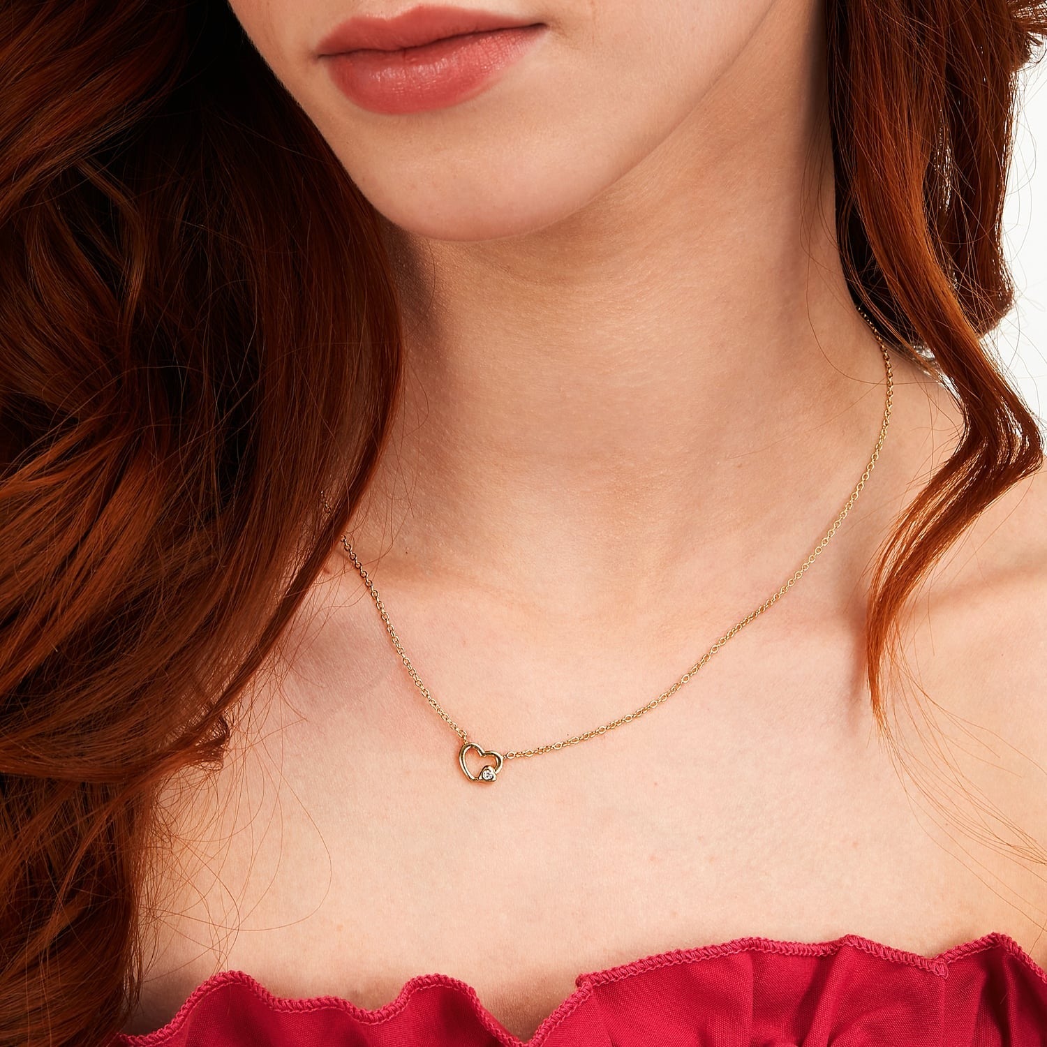 Collana donna in argento Le petite story con ciondolo cuore lps10awv03