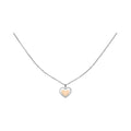 Collana donna in argento Stroili con pendente cuore rosa