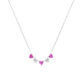 Collana donna in argento Stroili con pietre colorate