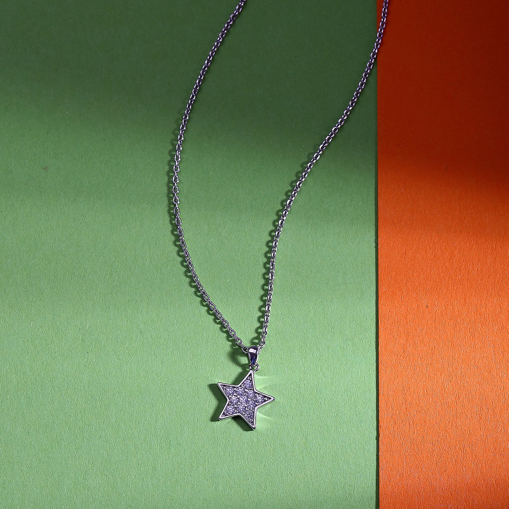 Collana donna in argento con ciondolo stella Le petite story lps10awv15