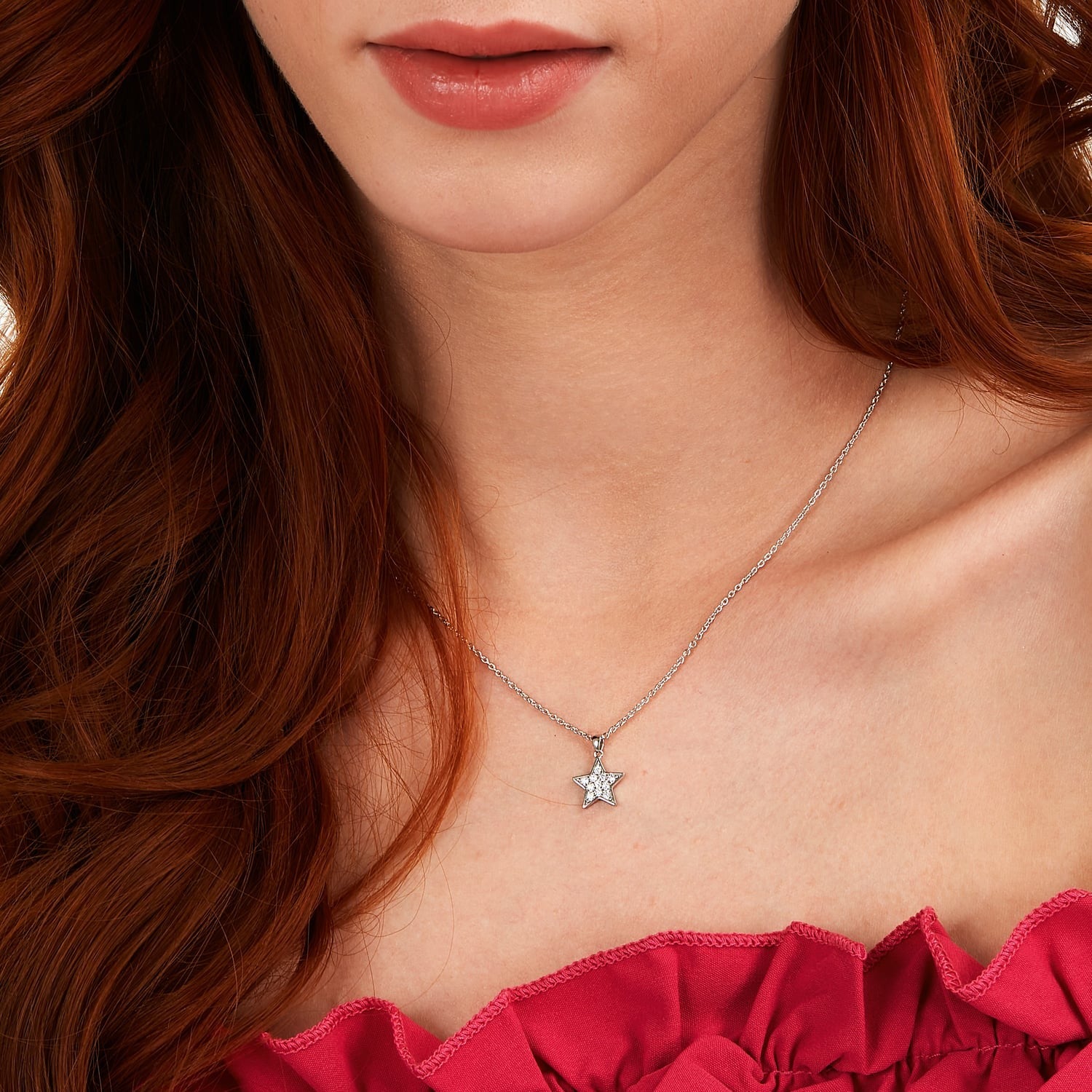 Collana donna in argento con ciondolo stella Le petite story lps10awv15