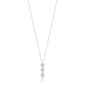 Collana donna in argento con croci gioielli Melitea mc294