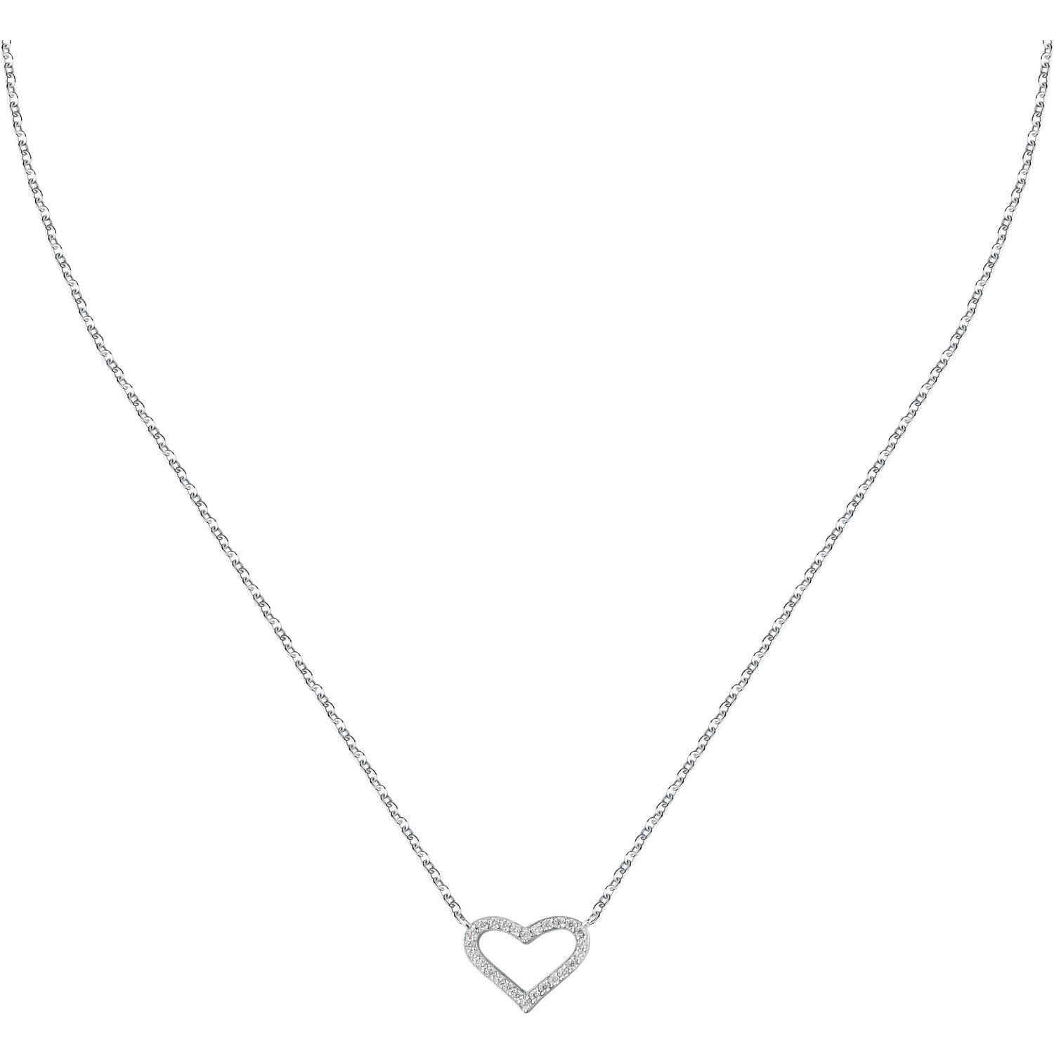 Collana donna in argento con cuore Le petite story lps10awv13