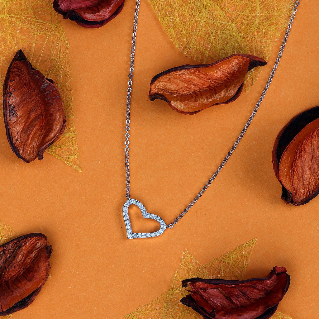 Collana donna in argento con cuore Le petite story lps10awv13