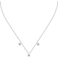 Damenhalskette aus Silber mit Sternen Le petite story lps10awv04