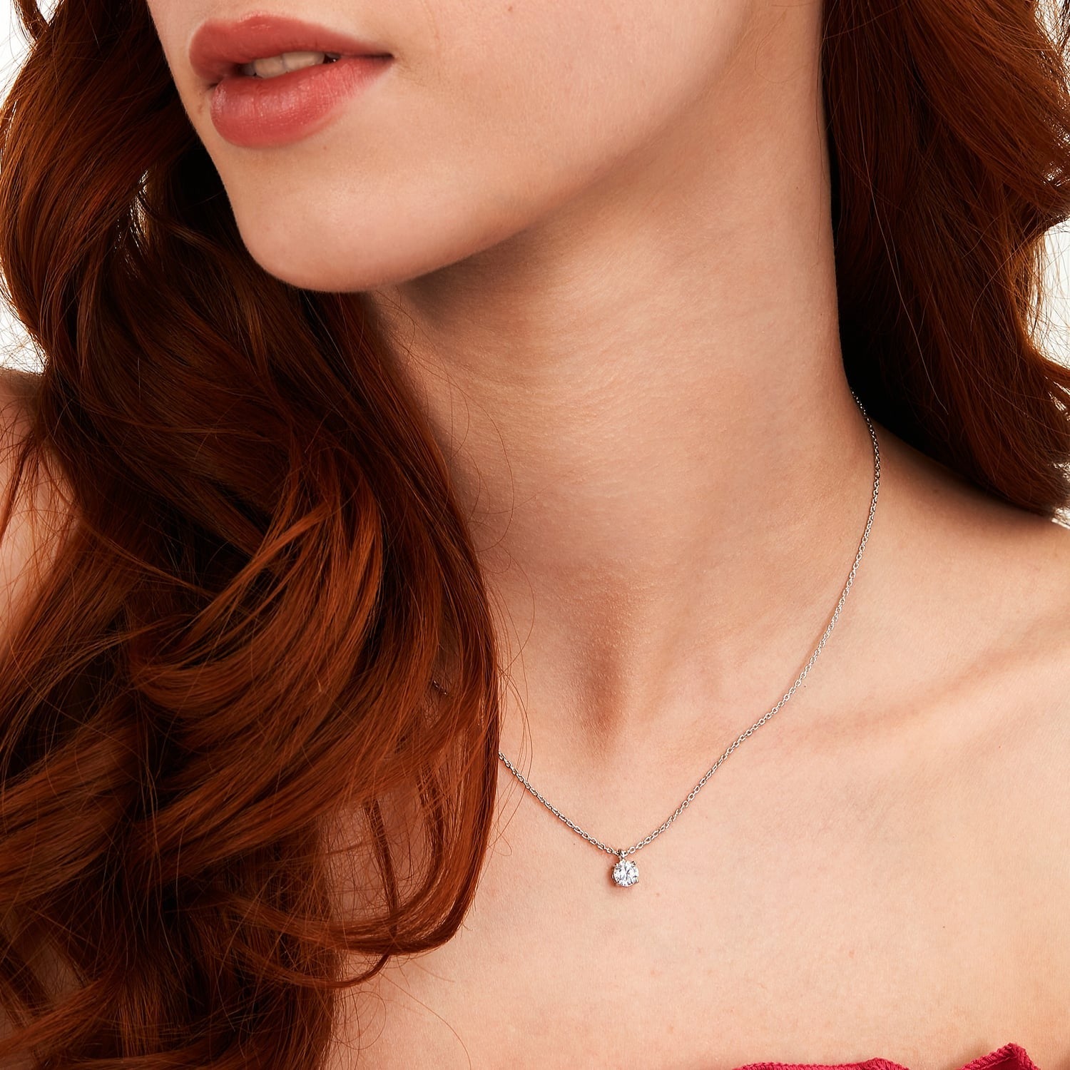 Collana donna in argento punto luce Le petite story lps10awv08
