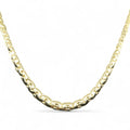 Damenhalskette aus 18kt Gold, Modell doppelte Snake