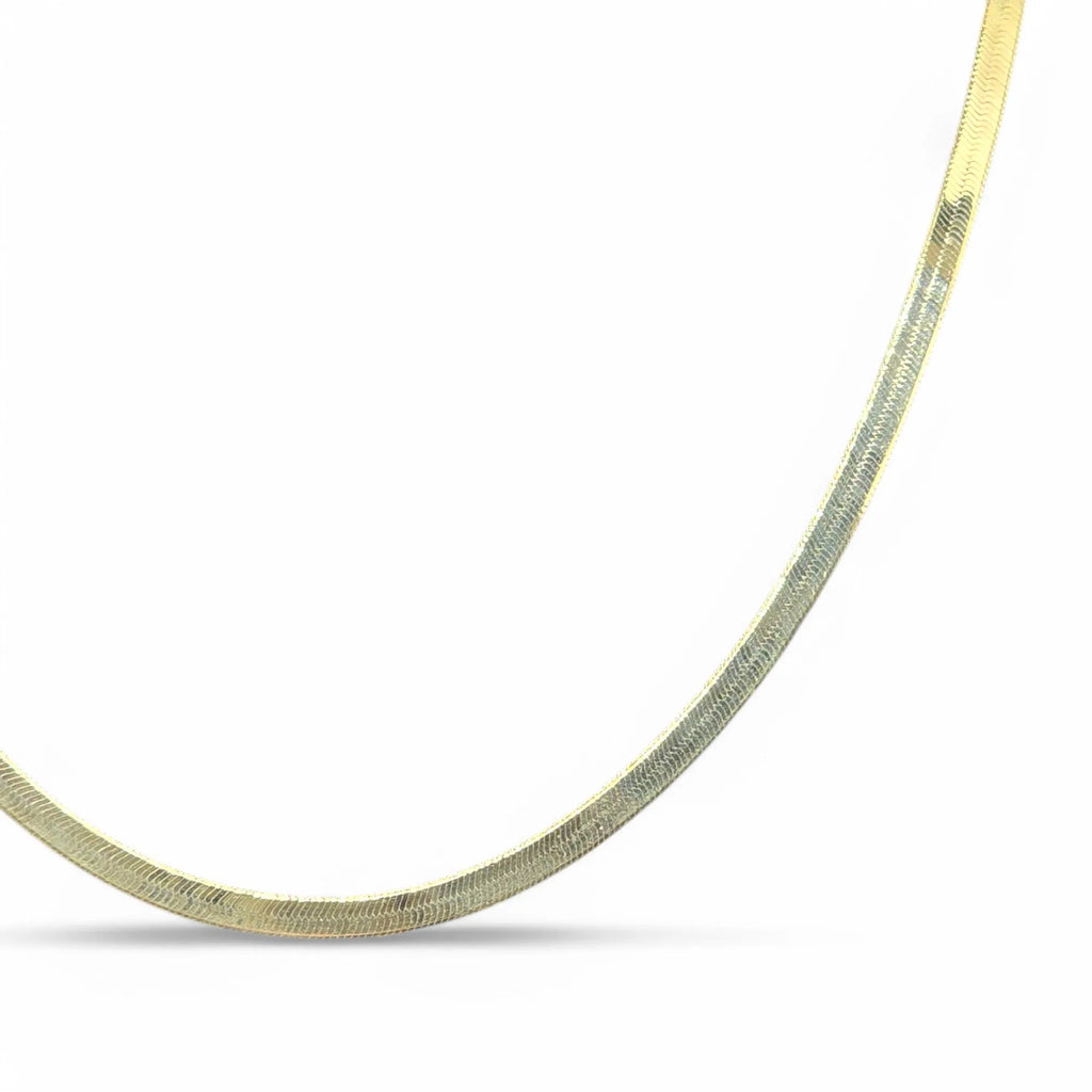 Collana donna in oro 18kt modello Snake elegante e luminosa