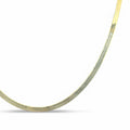 Collana donna in oro 18kt modello Snake elegante e luminosa